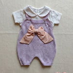 Salopette neonata BABY LORD 396 Lilla 396 LILLA BABY LORD 