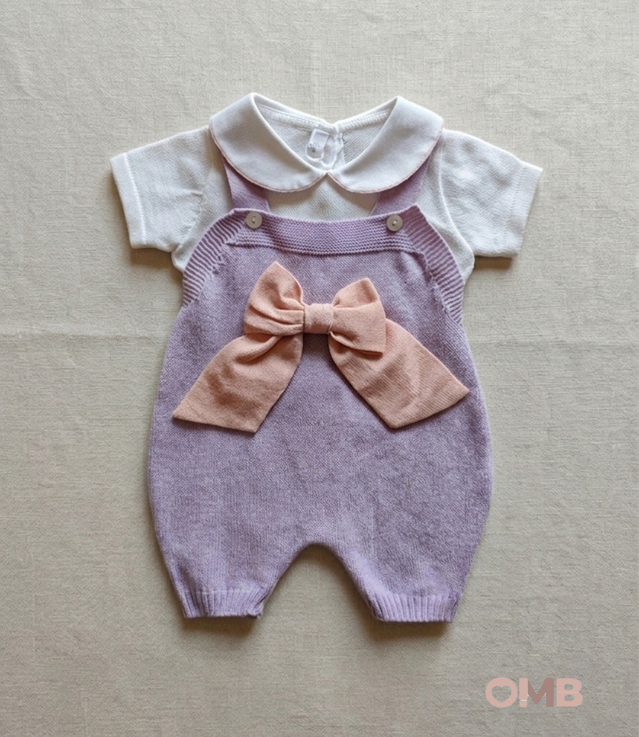 Salopette neonata BABY LORD 396 Lilla 396 LILLA BABY LORD 