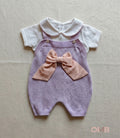 Salopette neonata BABY LORD 396 Lilla