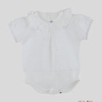 Body CALAMARO BABY neonata 19034 Bianco 19034 BIANCO CALAMARO BABY 