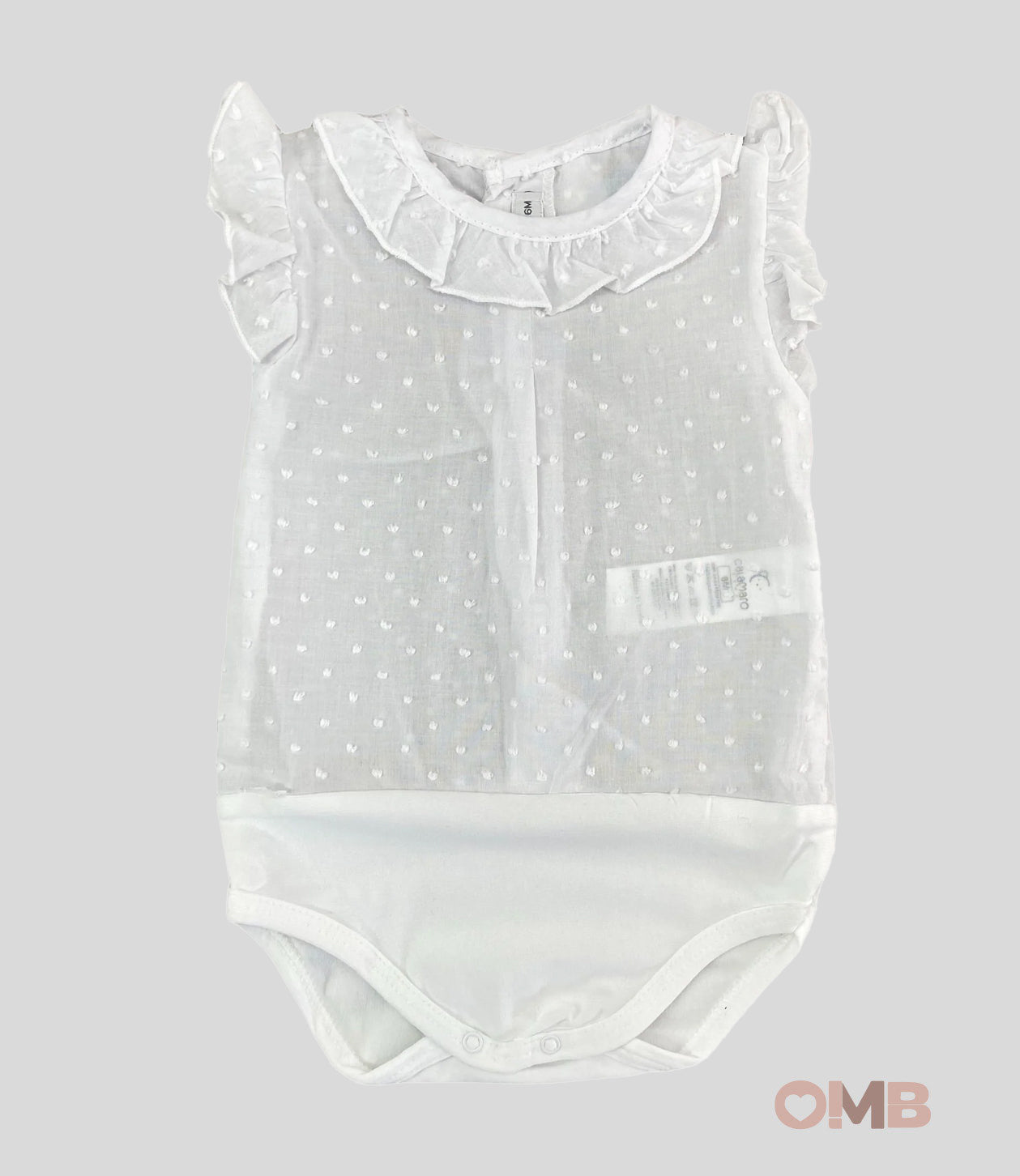 Body Neonata Calamaro Baby 19103 bianco 19103 BIANCO CALAMARO BABY 