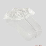 Calzino neonata Condor 2490/4 Latte corti balza in pizzo cerimonia 2490/4 202 CONDOR 