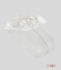 Calzino neonata Condor 2490/4 Latte corti balza in pizzo cerimonia