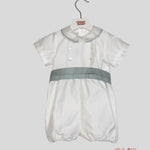 Pagliaccetto Crochette neonato 7201 bianco 7201. BIANCO CROCHETTE 