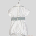Pagliaccetto Crochette neonato 7201 bianco 7201. BIANCO CROCHETTE 