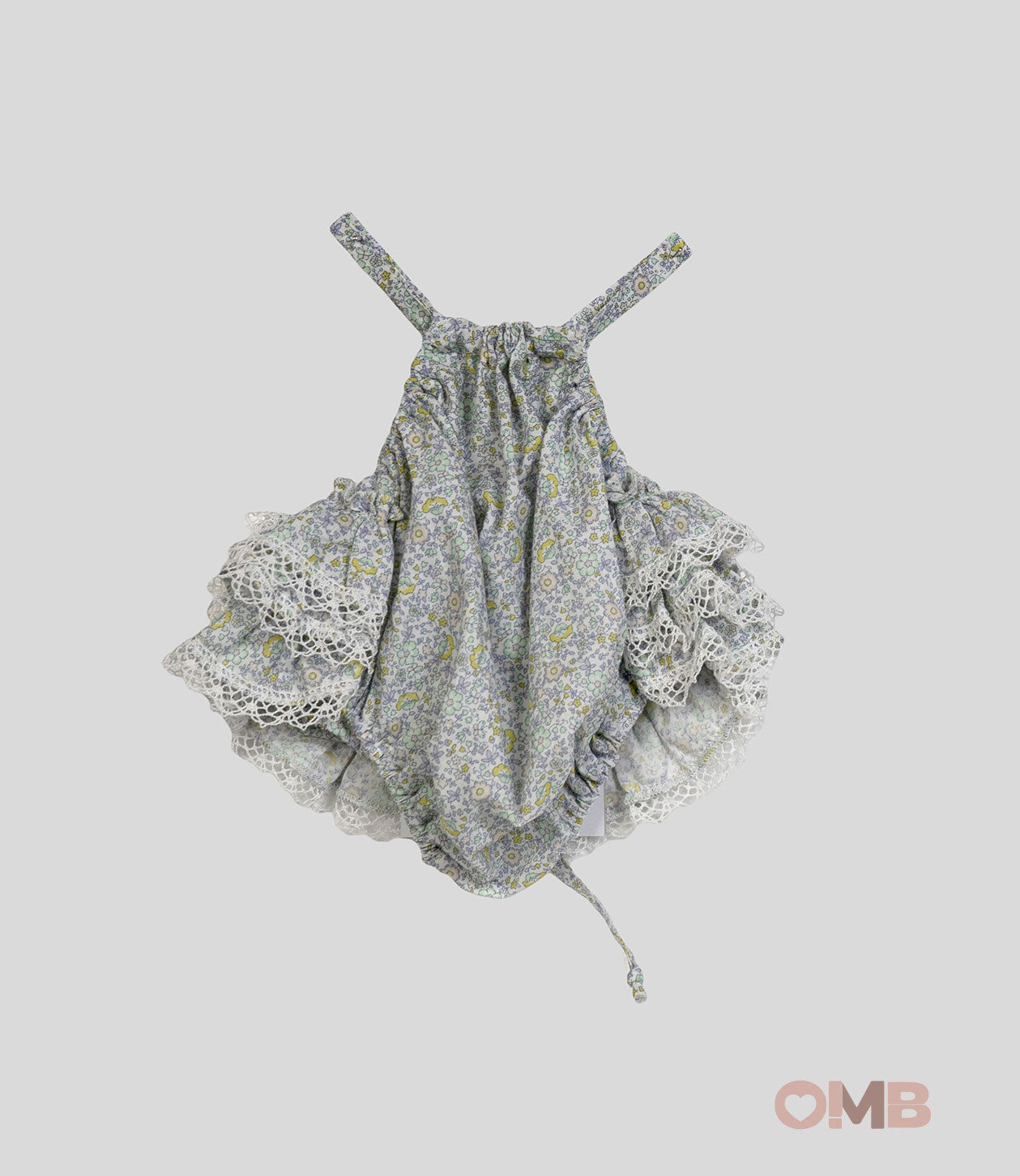 Costume neonata Emma G 015L Liberty azzurro 015L LIBERTY EMMAG 