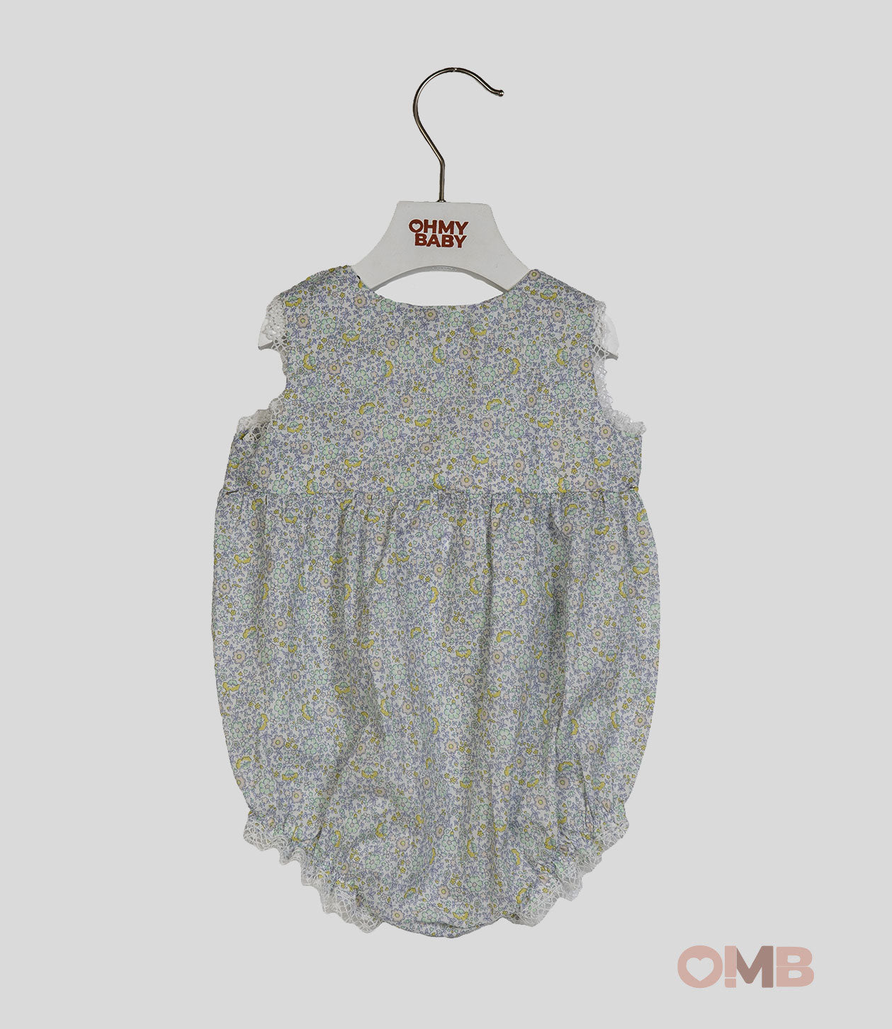 Pagliaccetto neonata Emma G 05L Liberty azzurro 05L LIBERTY EMMAG 