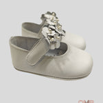 Ballerine Neonata INDICE 368 Bianche 368 BIANCO INDICE 