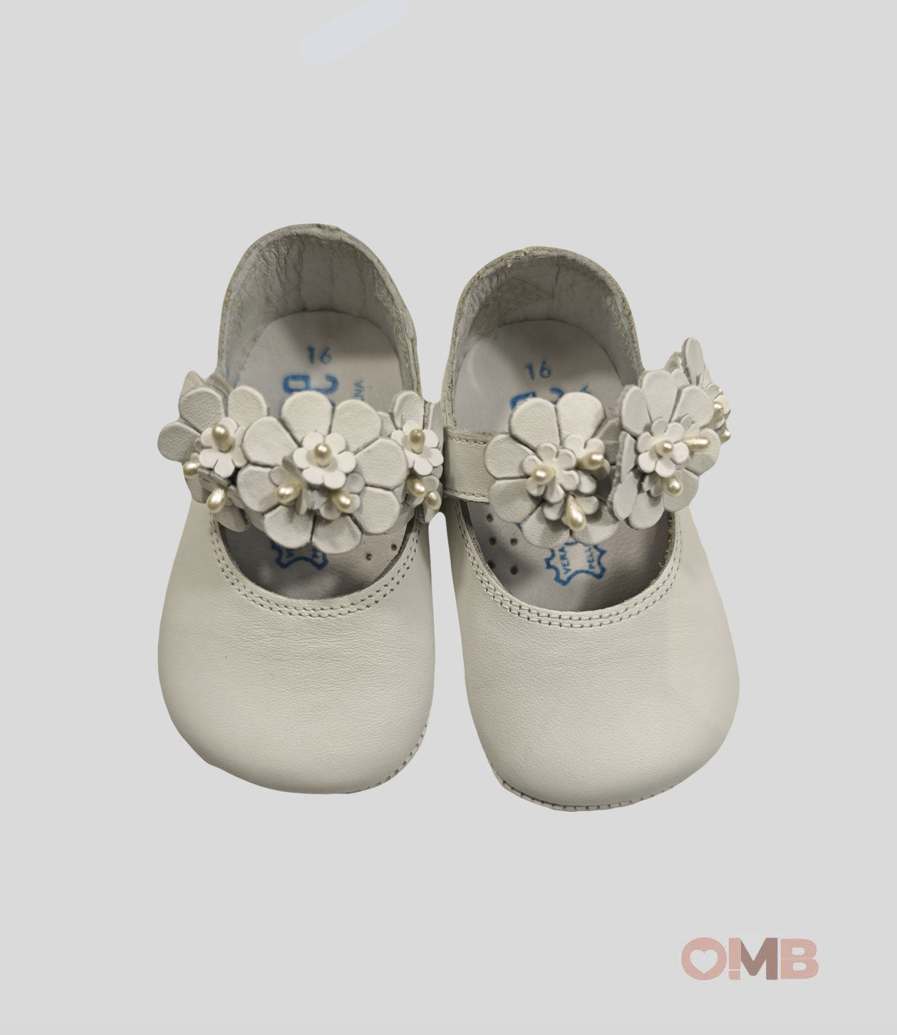 Ballerine Neonata INDICE 368 Bianche 368 BIANCO INDICE 