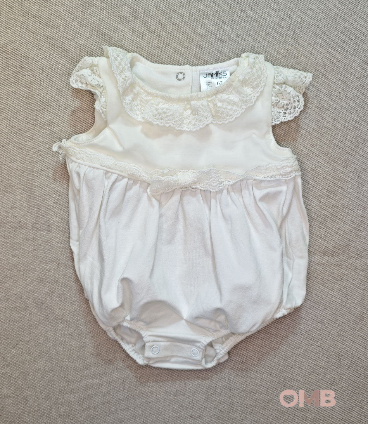 Pagliaccetto Neonata JAMIKS SOMI Bianco SOMI BIANCO JAMIKS 
