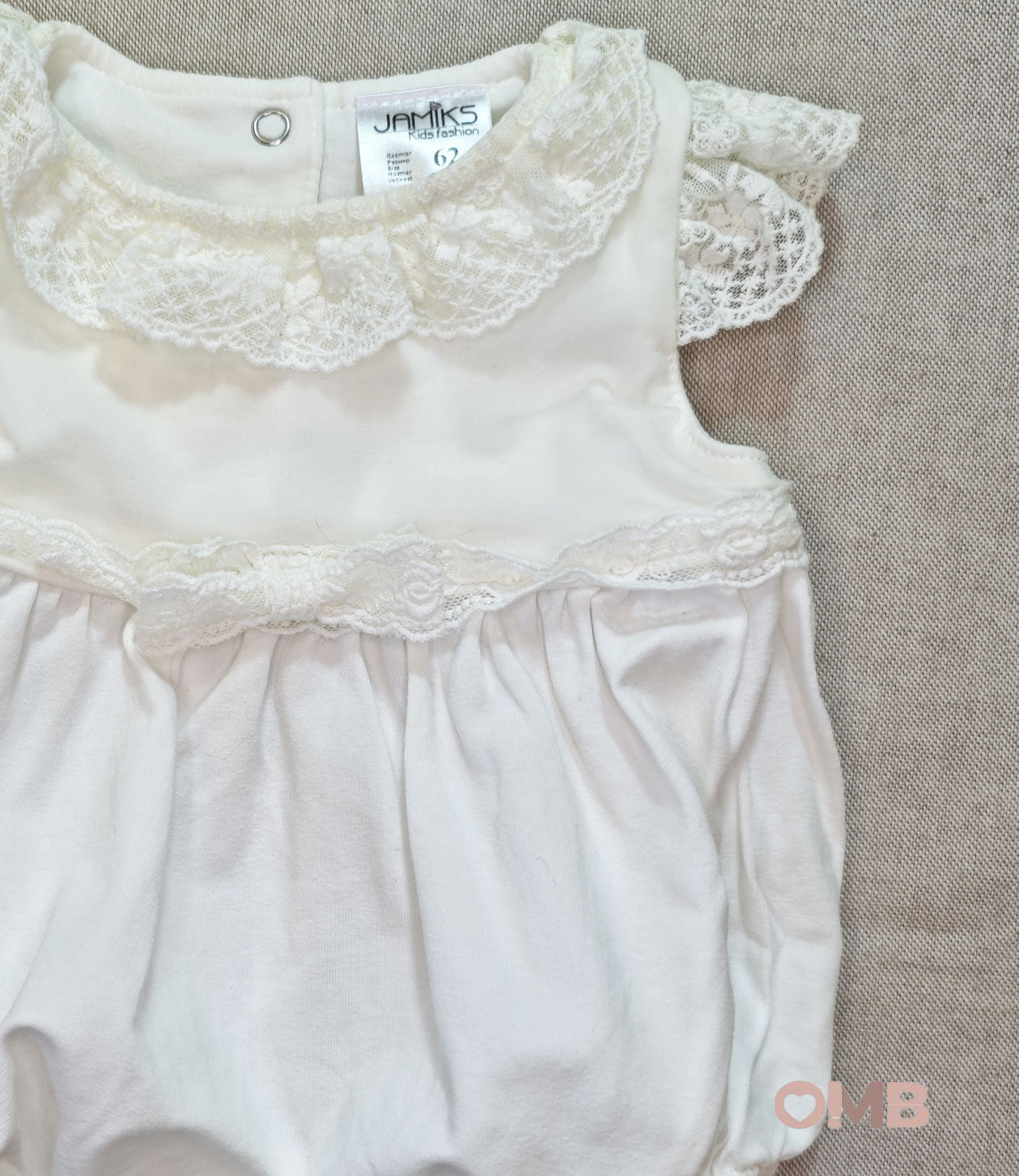 Pagliaccetto Neonata JAMIKS SOMI Bianco SOMI BIANCO JAMIKS 