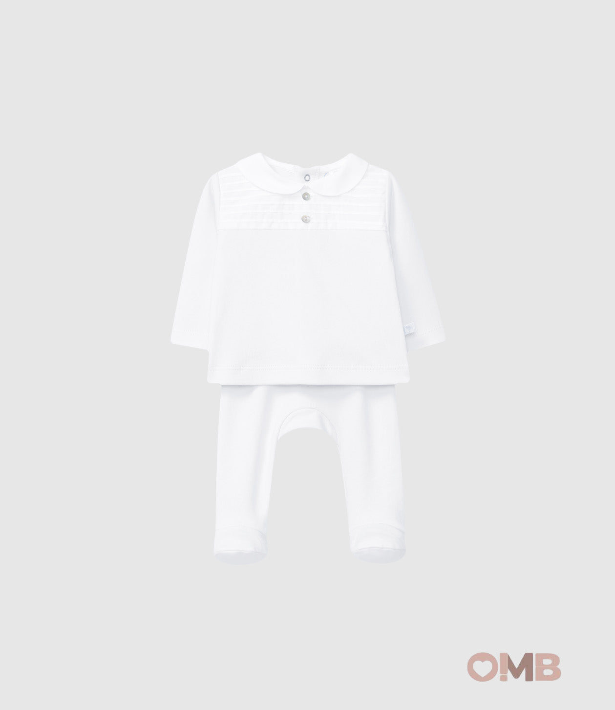 Tutina LARANJINHA neonato 25M06 Bianca 25M06 BIANCO LARANJINHA 