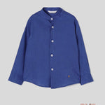 Camicia coreana Bambino MANUEL RITZ 3096 Blu 3096 BLU MANUEL RITZ 