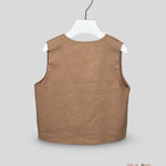 Gilet bambino 3098 Manuel Ritz cammello <BR/> 3098 CAMMELLO MANUEL RITZ 