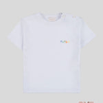 T-shirt Neonato Nanan 171 bianca 171. BIANCO NANAN 