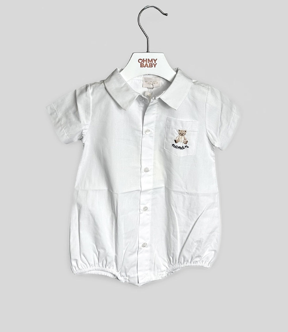 Pagliaccetto Nanàn neonata 185BIANCO 185 BIANCO NANAN 