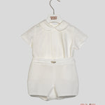 Completo Niseret neonato 5610 bianco 5610 PANNA NISERET 