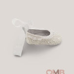 Ballerine neonata Panyno A2415 bianche A2415 PIZZO PANYNO 