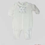 Tutina Neonata PEPECE' 941 Bianco 941 CIELO PEPECE' 