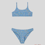 Costume Bambina Pesciolino Rosso BKK Liberty celeste <BR/> BKN PESCI PESCIOLINO ROSSO 