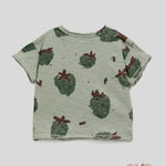 T-shirt neonato Play Up 11053 verde 11053 VERDE PLAY UP 