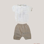 Completo PRIMODI BEBE neonato 3405 25 Bianco 3405.25 TORTORA PRIMODI BEBE 