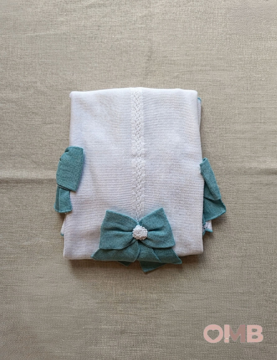 Coperta neonata PRIMODI BEBE 34081 Verde 3408.1 VERDE PRIMODI BEBE 
