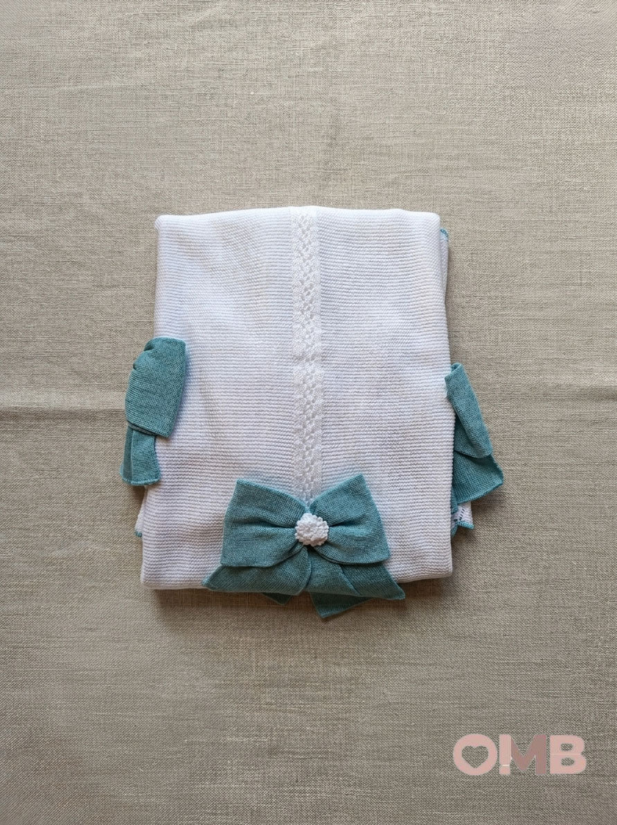 Coperta neonata PRIMODI BEBE 34081 Verde 3408.1 VERDE PRIMODI BEBE 