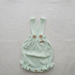 Pagliaccetto neonata PUNTO SOLITA 8116 Verde<BR/> 8116 VERDE PUNTO SOLITA 