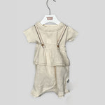 T-shirt Snug neonata 11G02BIANCO ecru 11G02 BIANCO SNUG 