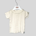 T-shirt Snug neonata 11G02BIANCO ecru 11G02 BIANCO SNUG 