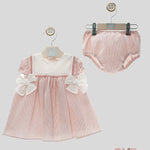Abito Yoedu neonata 0332 rosa<BR/> 0332 ROSA YOEDU 