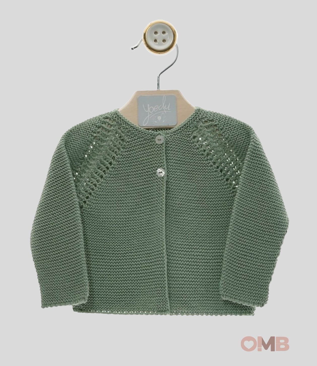 Cardigan YOEDU neonata 9003 verde 9003 VERDE YOEDU 
