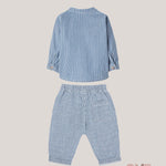 Completo neonato 1+IN THE FAMILY ARTASINEU Blu ARTA-SINEU DENIMRIGA 1+INTHEFAMILY 