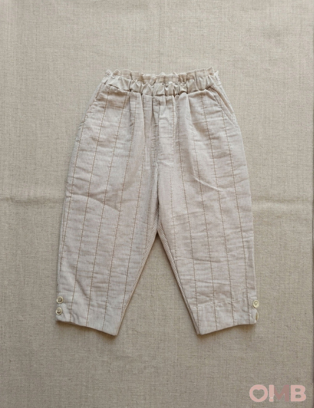 Pantalone neonata 1+INTHEFAMILY COLLIURE Beige COLLIURE RIGA 1+INTHEFAMILY 
