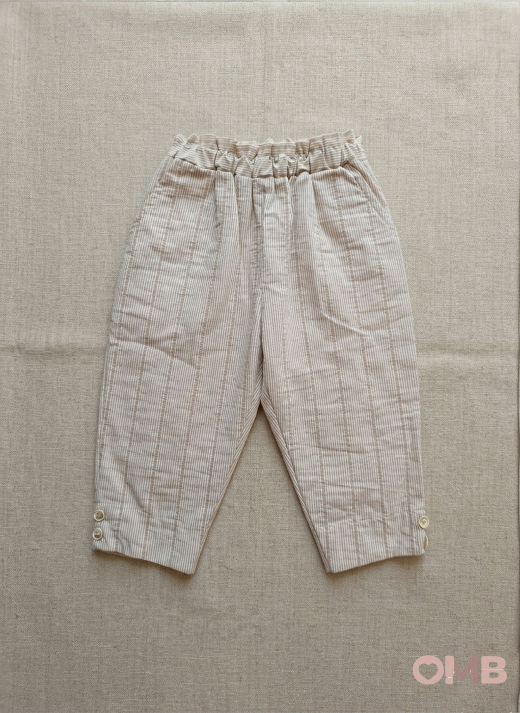 Pantalone neonata 1+INTHEFAMILY COLLIURE Beige COLLIURE RIGA 1+INTHEFAMILY 