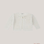 Cardigan neonata 1+IN THE FAMILY FONTANILLES Panna FONTANILLES PANNA 1+INTHEFAMILY 