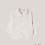Camicia neonato 1+IN THE FAMILY JAFRE Panna<BR/> JAFRE PANNA 1+INTHEFAMILY 
