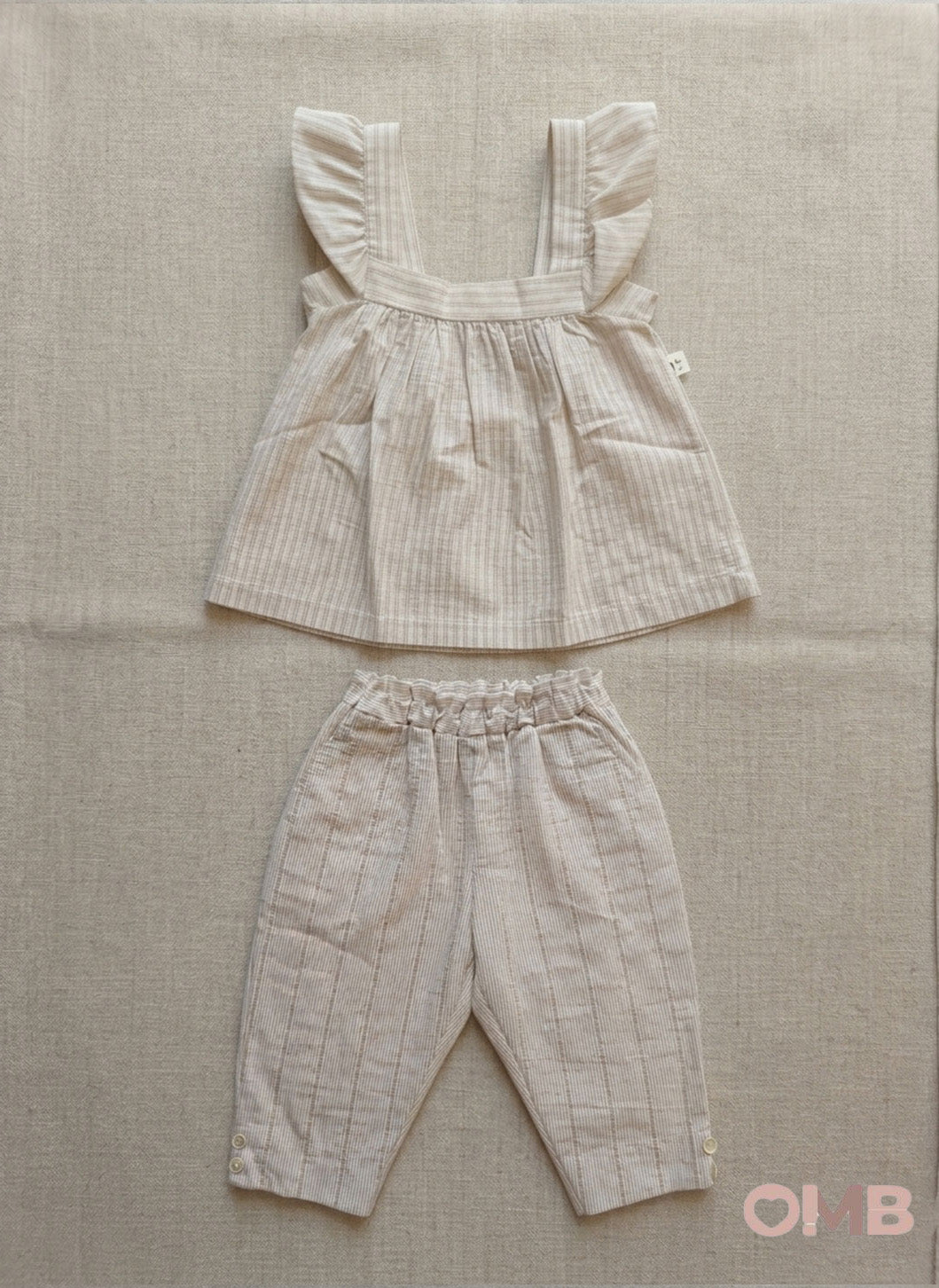 Blusa neonata 1+INTHEFAMILY VENTALLO Beige VENTALLO RIGA 1+INTHEFAMILY 