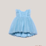 Abito ABEL&LULA neonata TULLE VOLANT 5012 Celeste 5012 CELESTE ABEL&LULA 