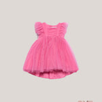 Abito ABEL&LULA neonata TULLE VOLANT 5012 Rosa 5012 ROSA ABEL&LULA 
