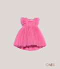 Abito ABEL&LULA neonata TULLE VOLANT 5012 Rosa