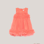Abito ABEL&LULA neonata 5014 Arancio<BR/> 5014 PAPAVERO ABEL&LULA 