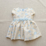 Abito neonata AMBARABA' FF41120 Panna<BR/> FF41120 CIELO/GIALLO AMBARABA' 