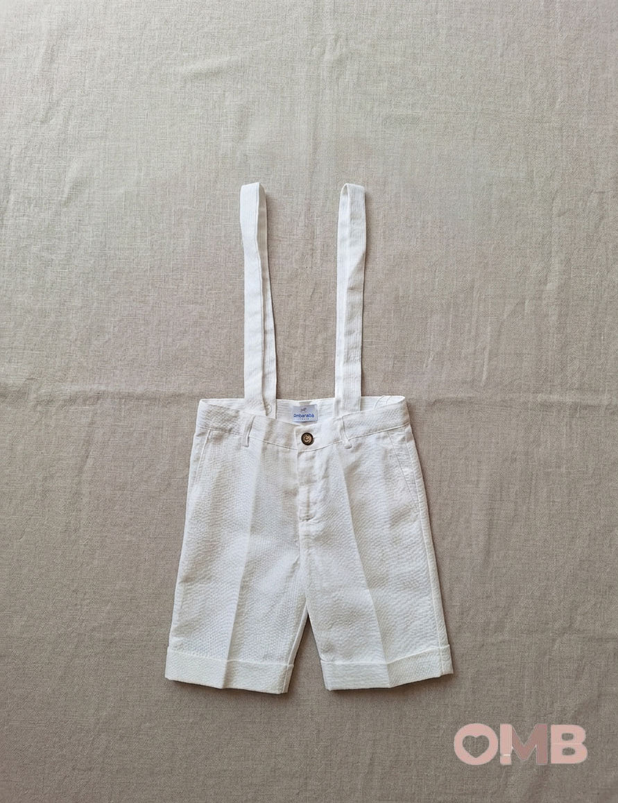 Bermuda bambino AMBARABA' FM41068A Bianco FM41068A BIANCO AMBARABA' 
