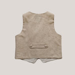 Gilet neonato AMBARABA' FM41097 Beige<BR/> FM41097 BEIGE AMBARABA' 