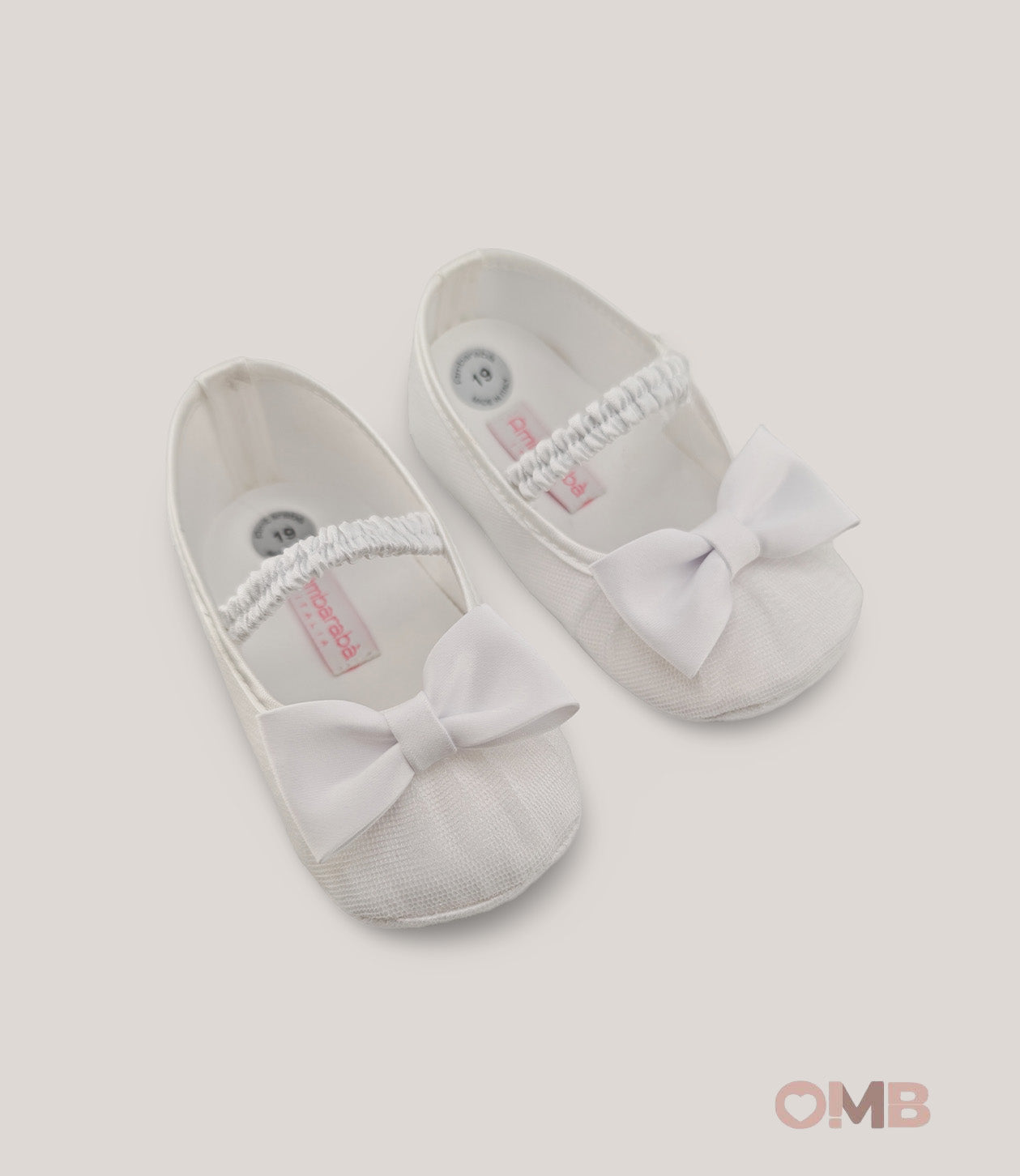 Ballerine neonata AMBARABA' SF4314 Bianche SF4314 BIANCO AMBARABA' 