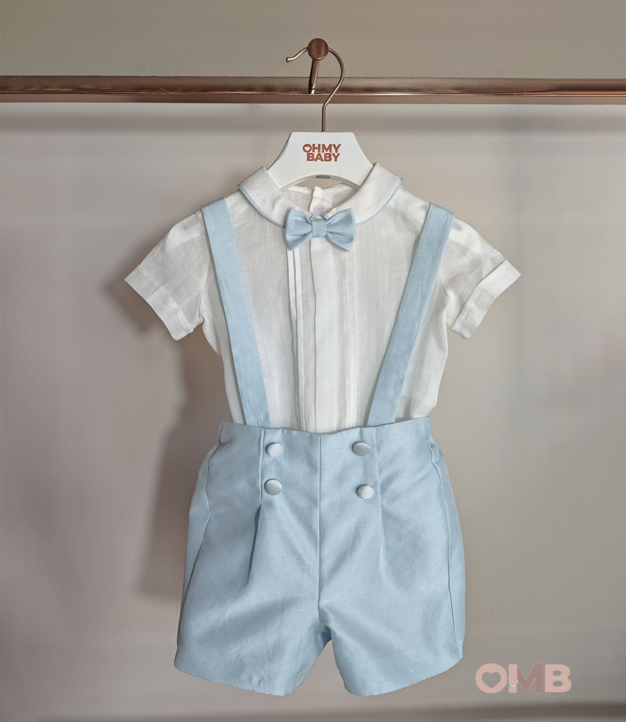 Completo neonato BABY A. A3401 Azzurro A3401 VERDE MARINO BABY A. 