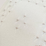 Coperta BABY LORD neonato 162 Bianca 162 BIANCO-SABBIA BABY LORD 