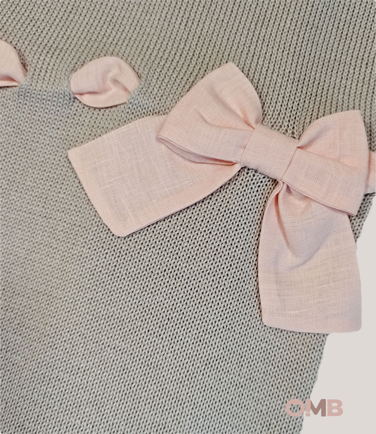 Coperta BABY LORD neonata 191 Sabbia<BR/> 191 SABBIA-ROSA BABY LORD 